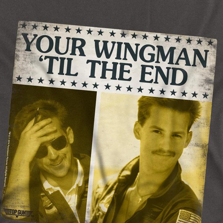 Image du produit Top Gun - T-shirt TIL THE END - Adulte (M)