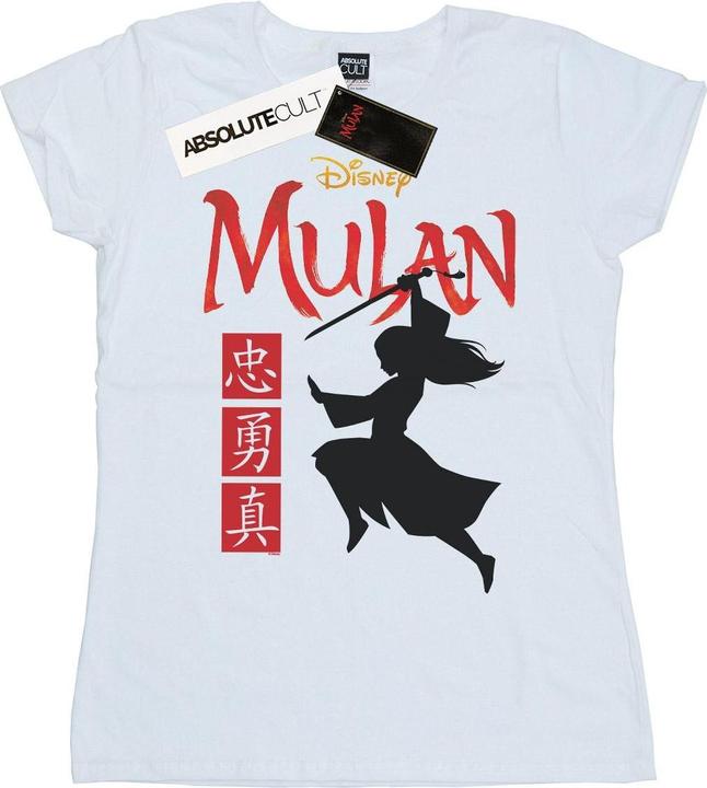 Disney Mulan Movie Warrior Silhouette TShirt (XL)