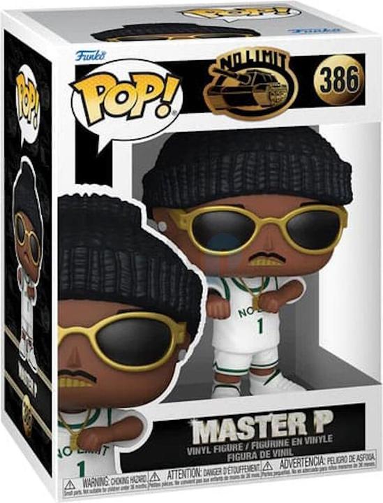 Image du produit Funko MUSIQUE - POP Rocks N° 386 - Master P