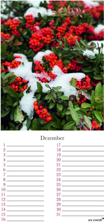 Produktbild Geburtstagskalender Garten immerwährend (Harter Einband, Deutsch)