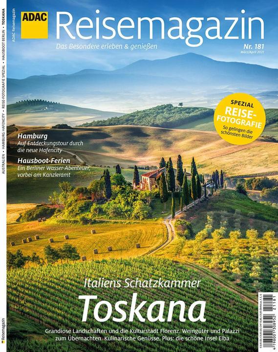 Immagine prodotto Reisemagazin Schwerpunkt Toskana (Tedesco, Motor Presse Stoccarda, 2021)