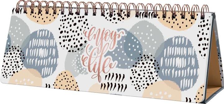 Image du produit Sigel Calendrier de bureau Jolie "Apricot Inspiration",perpétuel (300 x 114 mm, Couverture rigide)