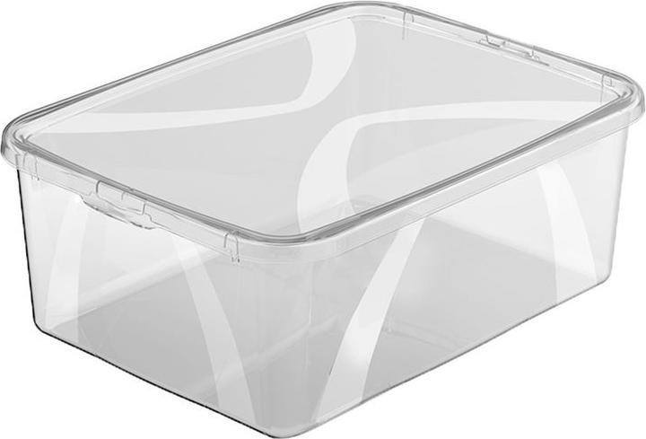 Rotho Box 10 l with lid LONA Transparent - buy at Digitec