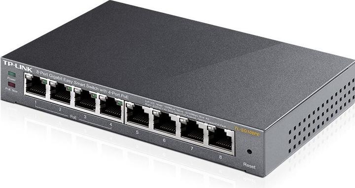 Produktbild TP-Link Tl-Sg108pe (8 Ports)