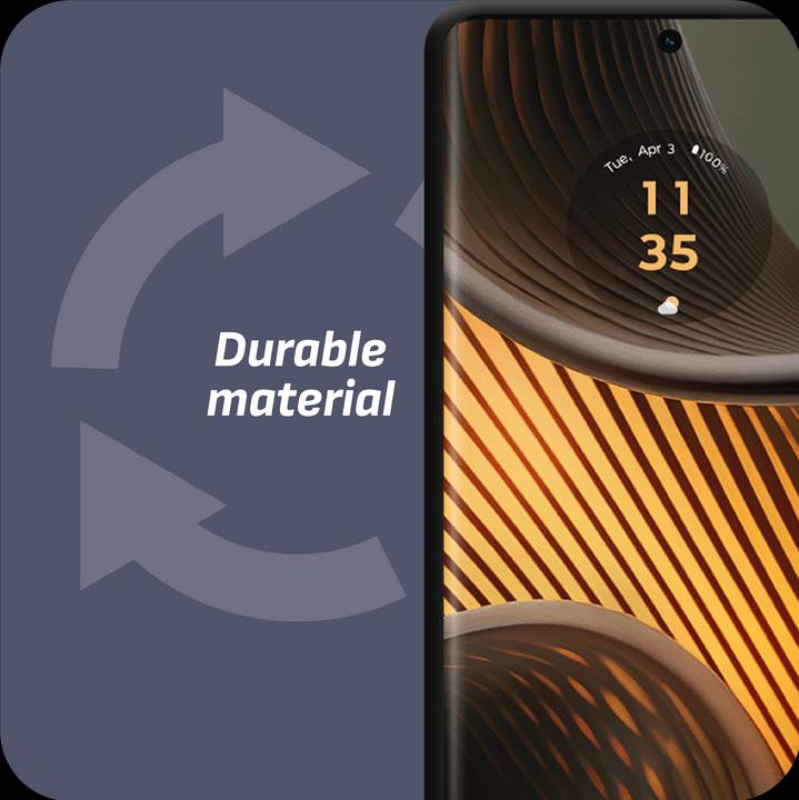 Actual product image Cazy Soft TPU protective cover (Motorola Edge 50 Ultra)