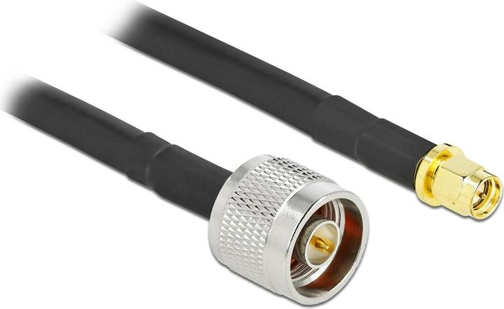Actual product image Delock Antenna cable N male to SMA male LMR/CFD300 10 m low loss (0.31 dB, Antenna cable)