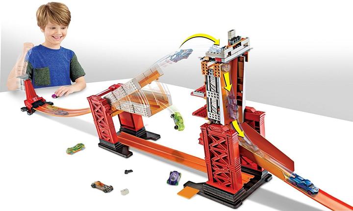 Produktbild Hot Wheels Track Builder Bridge Stunt Kit
