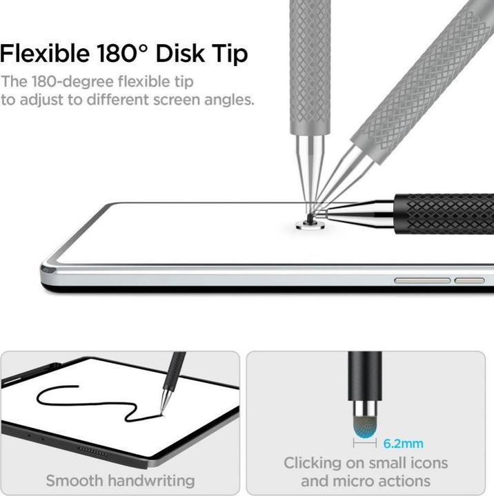 Actual product image Spigen Universal Stylus Pen czarny/black APP07078