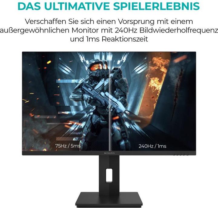 Actual product image Misura Office monitor 24" - 75 Hz (1920 x 1080 pixels, 24")