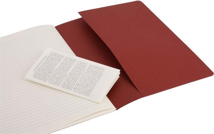 Actual product image Moleskine Notebooks Cahier (A5, Special ruling, Soft cover)