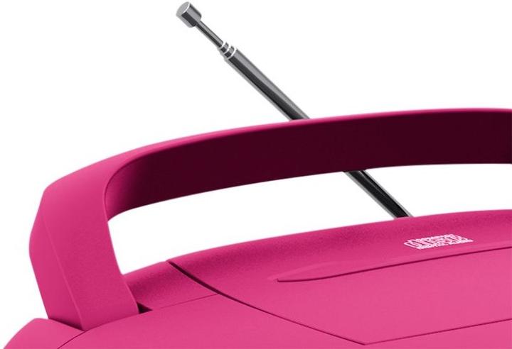 Image du produit Bigben CD/ Radio portable CD61 USB- rose (FM, PLL)