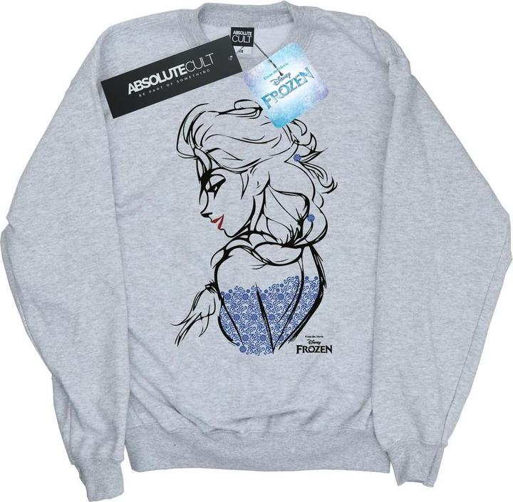 Image du produit Disney - Sweat FROZEN ELSA SKETCH MONO - Fille (116)