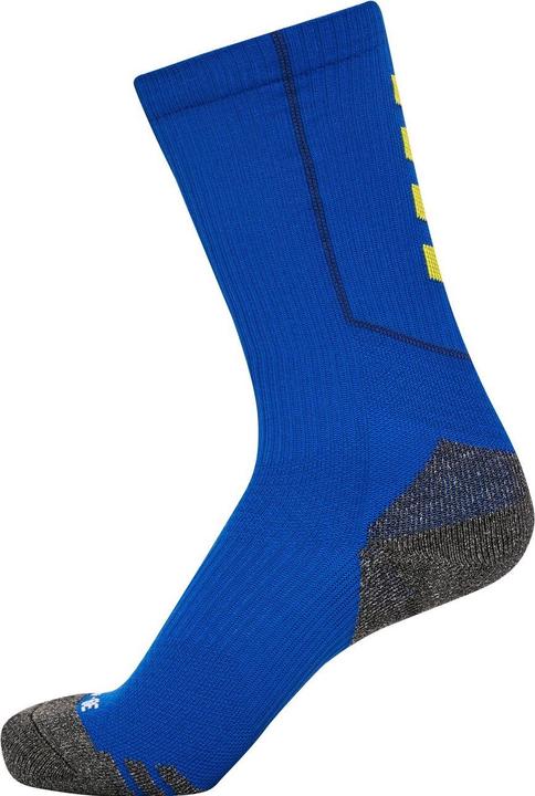 Blazing Yellow, True Blue
