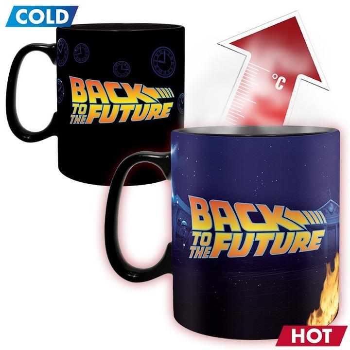 Produktbild ABYstyle Tazza Ritorno al Futuro Heat Change : Time Machine (ax2) (320 ml, 1 x)