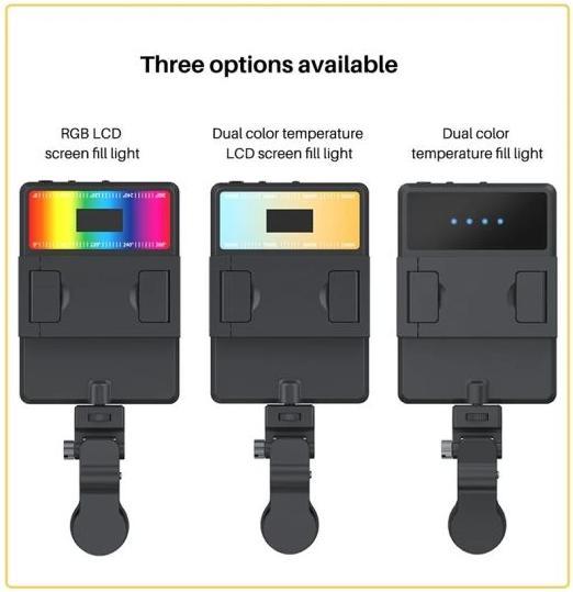 Produktbild Old Shark Portables RGB LED Flash Licht mit 78 LEDs