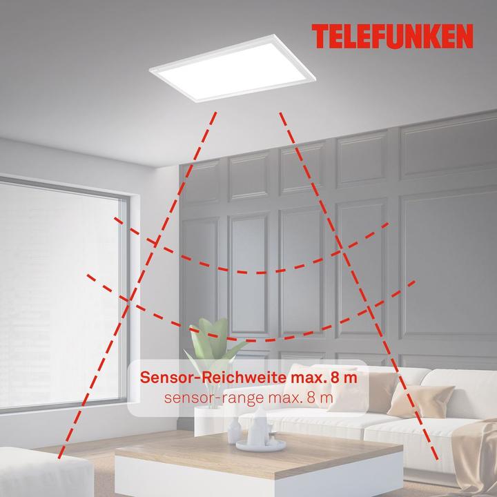 Actual product image Telefunken LED sensor panel 36W 3600 lm 4000 K neutral white HxWxD 50x295x595 mm white (3600 lm)