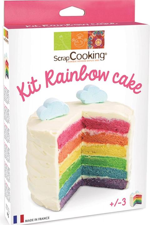 Image du produit ScrapCooking Kit Rainbow Cake (110 ml)
