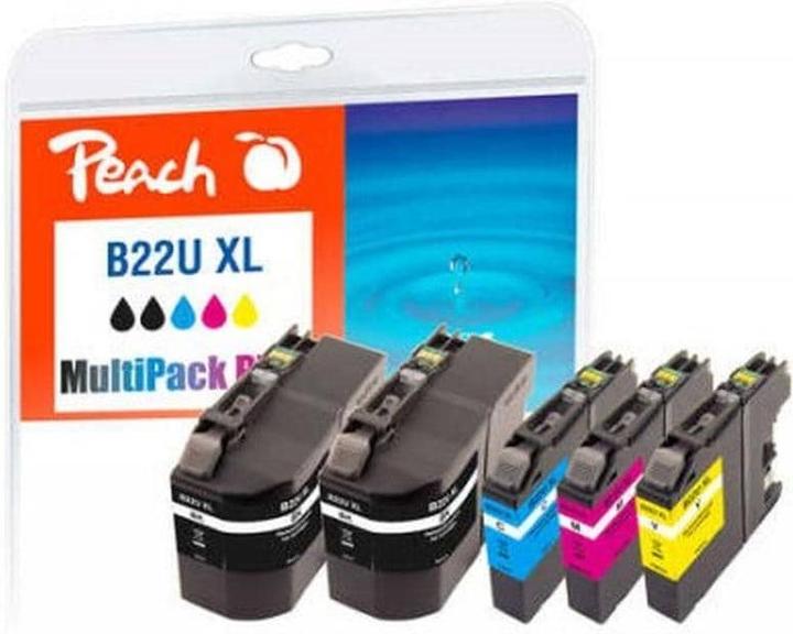 Actual product image Peach Ink Brother LC-22U XL MultiPack+ (M, C, Y)