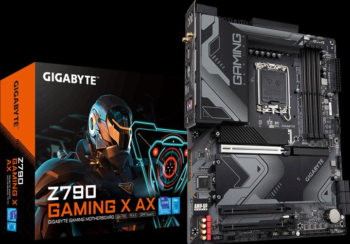 Actual product image Gigabyte GA-Z790 GAMING X AX (1700) (D) (LGA 1700, Intel Z790, ATX)
