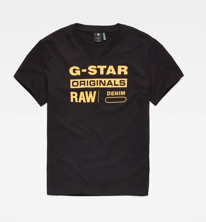Image du produit G-Star Printed Graphic Eight T-Shirt Regular Fit Black (M)