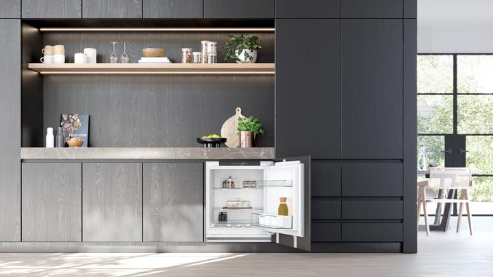 Produktbild Siemens iQ300, Einbau-Kühlschrank, 82 x 60 cm, Flachscharnier, KU21RVFE0 (134 l)