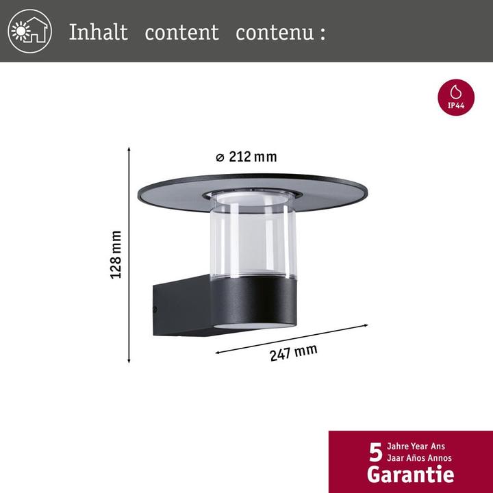 Produktbild Paulmann Sienna (950 lm, IP44)