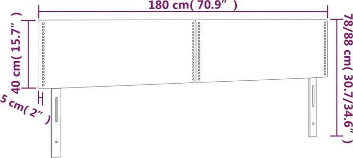 Immagine prodotto VidaXL Thorn (180 x 5 x 88 cm)