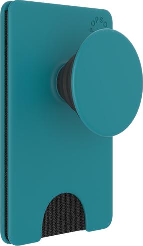 Productafbeelding PopSockets Geborsteld veganistisch leer Zwart (2e generatie, verwisselbaar)