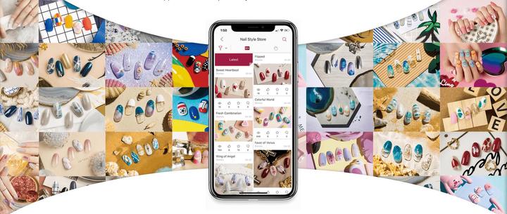 Image du produit Trisa Imprimante pour nail art (Or rose)