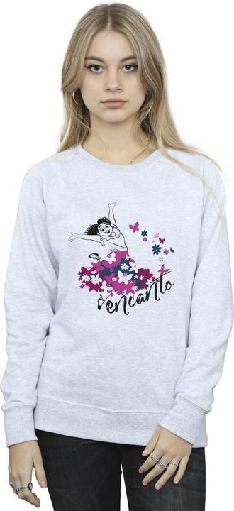 Actual product image Disney Womens/Ladies Encanto Mirabel Flower Sweatshirt (S)