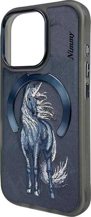 Actual product image Nimmy Case Magnetic Fantasy Animal MagSafe for iPhone 16 Pro blue (Apple iPhone 16 Pro)