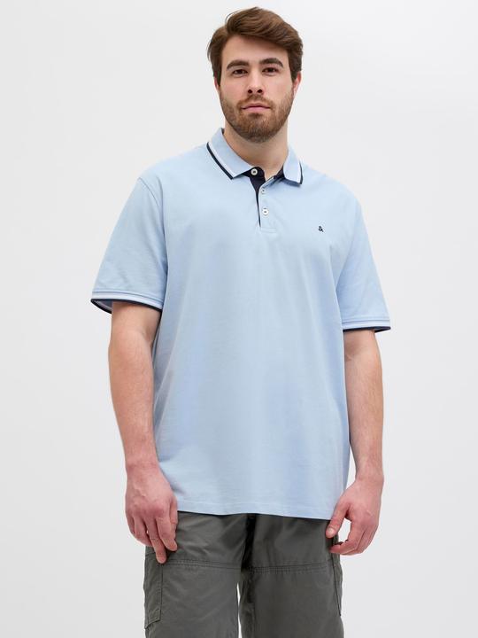 Produktbild Jack & Jones Plus Size Jjepaulos Polo Ss Noos Pls (8XL)