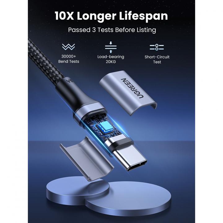 Produktbild Ugreen USB Typ C – USB Typ C (1 m, USB 2.0)