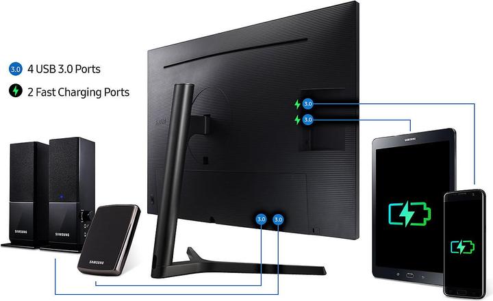 Produktbild Samsung Lu32h850umuxen (3840 x 2160 Pixel, 31.50")