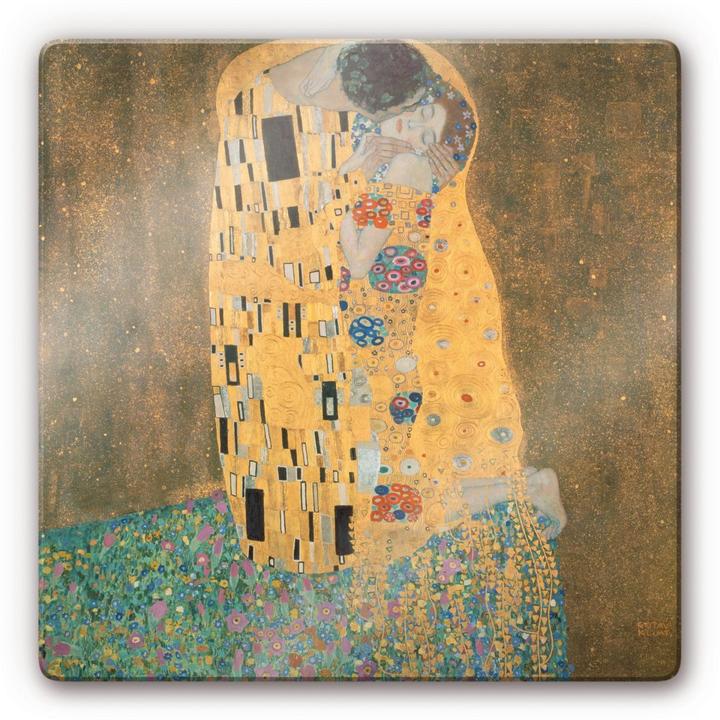 Actual product image Trenddeko Klimt - The kiss (20 x 20 cm)