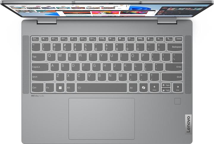 Actual product image Lenovo IdeaPad 5 2-in-1 14AHP9 (14", AMD Ryzen 7 8845HS, 16 GB, 512 GB, DE)