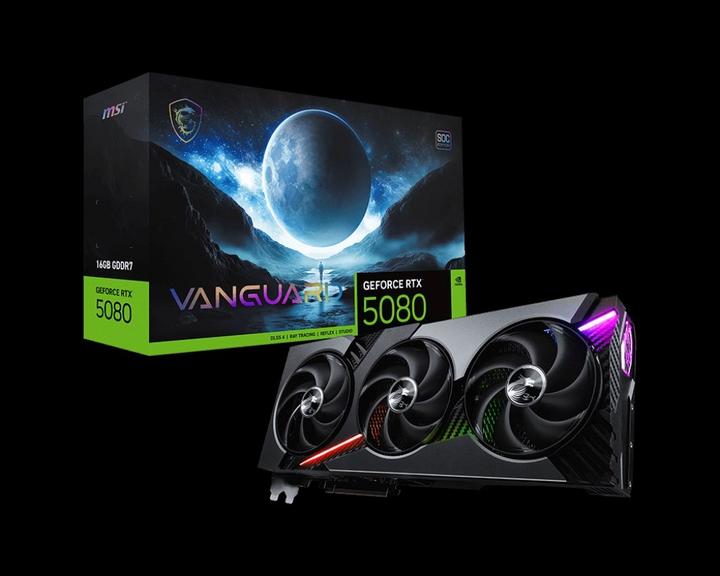 Produktbild MSI GeForce RTX 5080 16G VANGUARD SOC (32 GB)