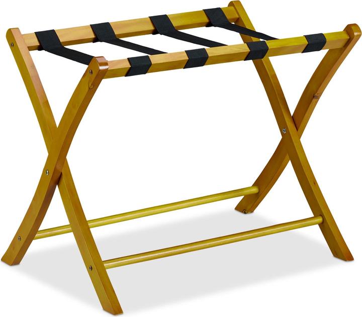 Actual product image Relaxdays Folding Luggage Rack (Suitcase rack)
