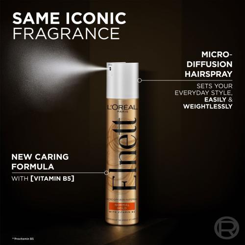Actual product image L'Oréal Paris L'Oreal Paris Elnett Micro-Diffusion Hairspray 300 Ml - Fragrance Free (300 ml)