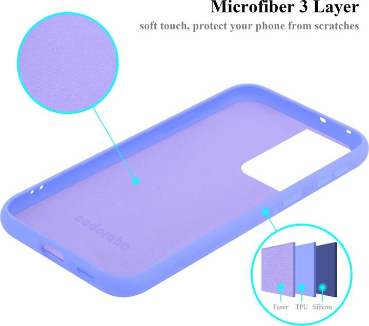 Immagine prodotto Cadorabo Custodia in silicone liquido TPU (Samsung Galaxy S22 Ultra)