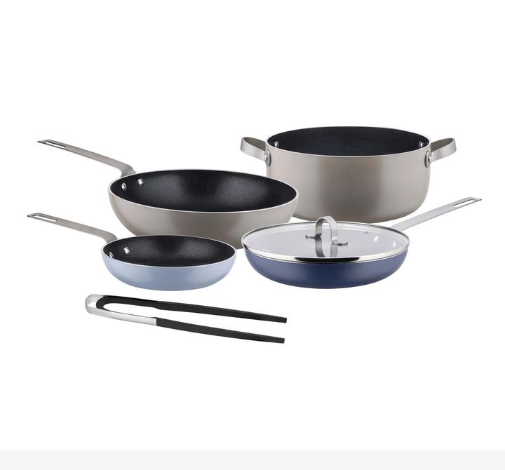 Produktbild Alessi Kochtopf-Set TAMA (Bratpfanne, Aluminium)