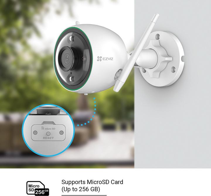 Produktbild EZVIZ C3N IP-Sicherheitskamera Outdoor Geschoss Decke/Wand 1920 x 1080 Pixel (1920 x 1080 Pixels)