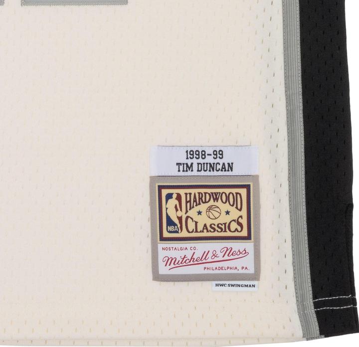Produktbild Mitchell & Ness Swingman Jersey San Antonio Spurs OFF-WHITE Tim Duncan - XL (XL)