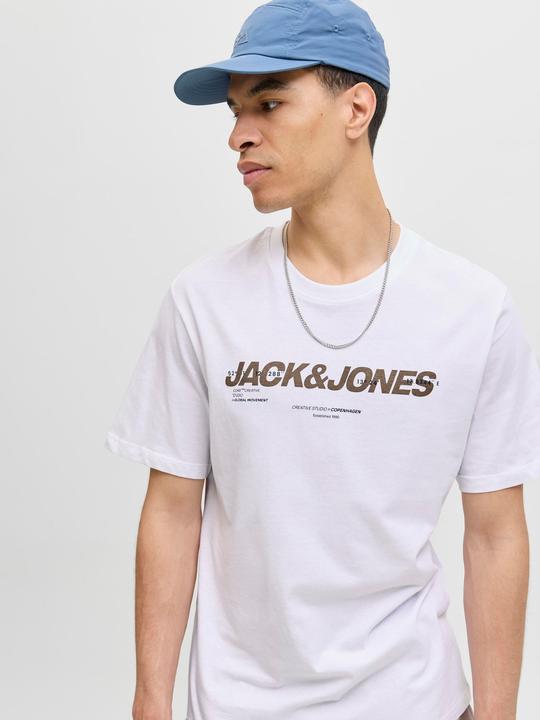 Immagine prodotto Jack & Jones Gedruckt Rundhalsausschnitt T-shirt T-shirt (XS)