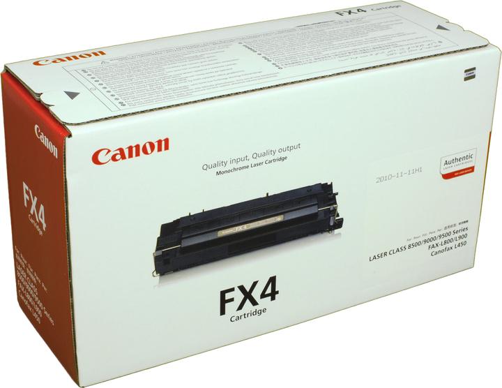 Produktbild Canon 1558A003FX-4 Tonerkartusche schwarz 4.000 Seiten Schwarz Fax L 800 (BK)