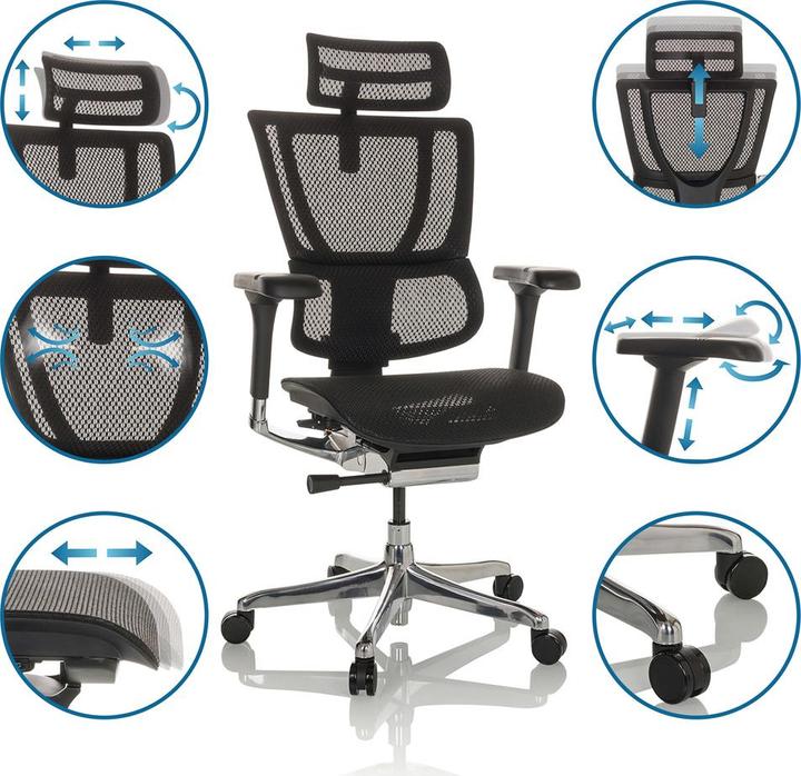 Immagine prodotto Hjh Office Ergohuman Slim Gen2