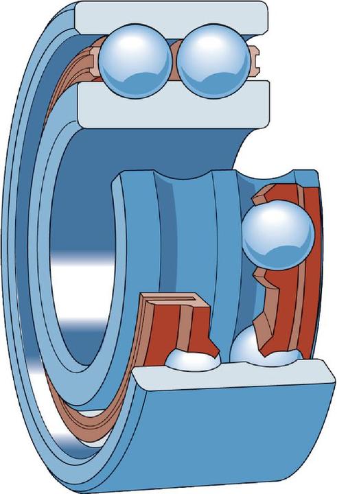 Actual product image SKF Angular contact ball bearing 3201 ATN9 Inner-Ø 12 mm Outer-Ø 32 mm Width15.9 mm
