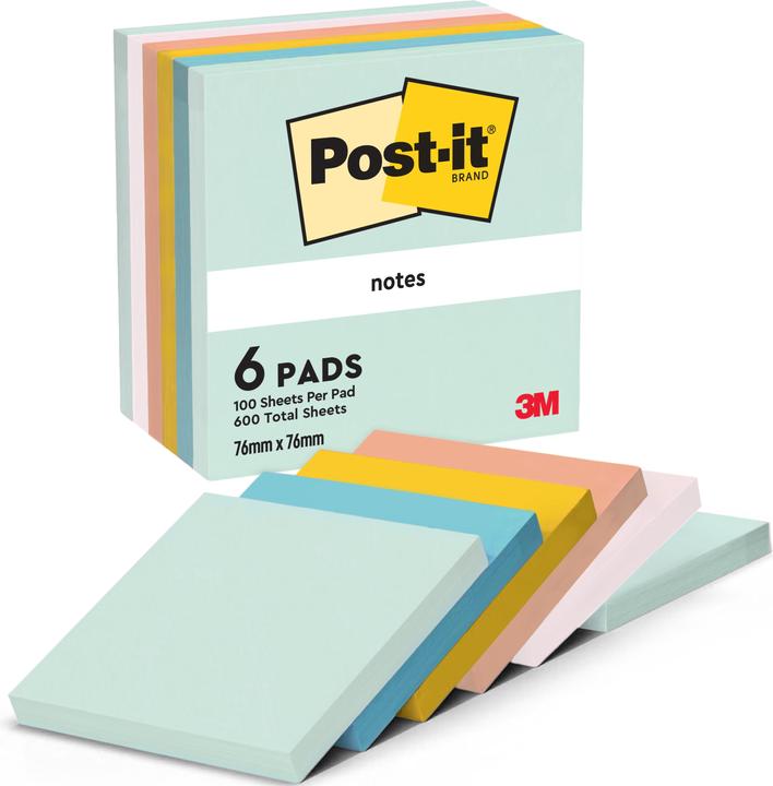 Immagine prodotto Post-it Spiaggia (76 x 76 mm)
