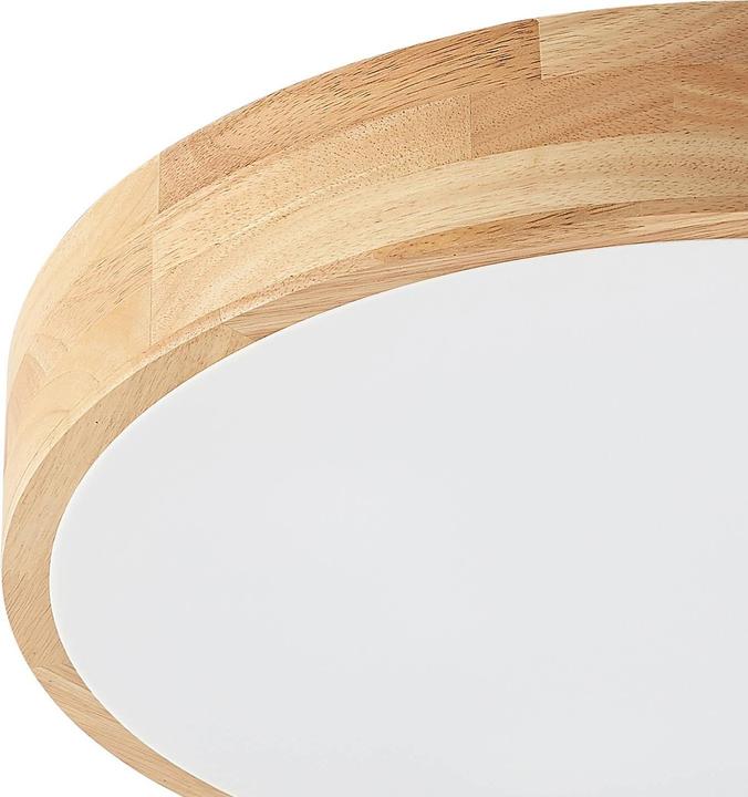 Produktbild Lindby Tanju Deckenleuchte, Eichenholz Ø 50 cm (E27)