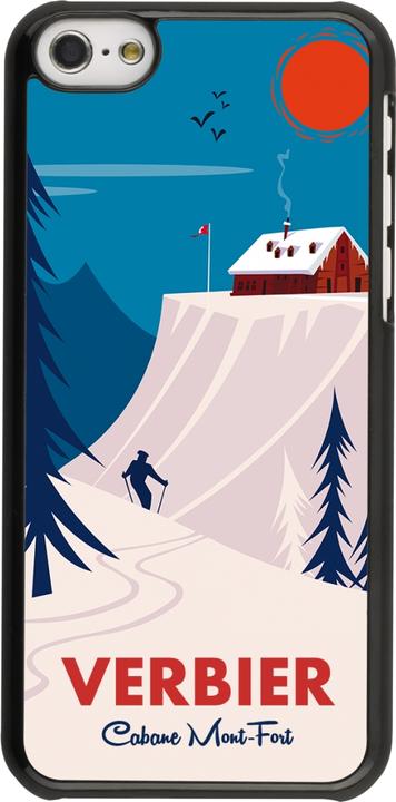 Actual product image PhoneLook Coque Verbier Cabane Mont-Fort (Apple iPhone 5c)